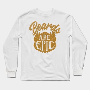 Epic Beards Long Sleeve T-Shirt